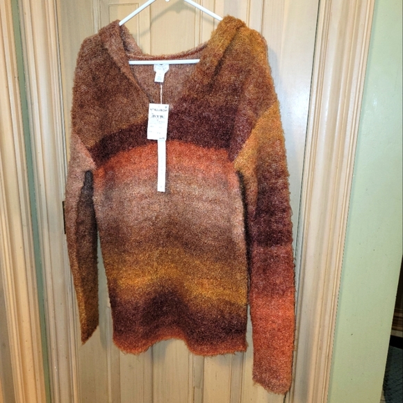 Caslon Sweaters - NWT Misses Caslon sz S Soft Cozy Sweater with Hood From Nordstrom